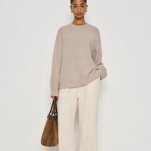 Reformation “COVE” Beige Sweater